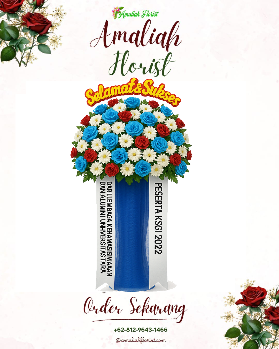 Standing Flowers Bone